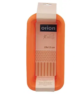 Pečicí formy Orion Forma silikon CHLÉB 29x12 cm ORANŽOVÁ 