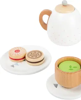 Dětské kuchyňky Small foot Dětský čajový set se sušenkami KROOK