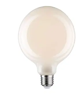 Stmívatelné LED žárovky Paulmann Skleněná LED žárovka E27 6W G125 Fil 2 700K opál stmívatelná