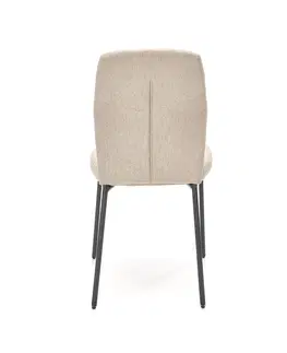 Židle HALMAR Jídelní židle K451 béžová