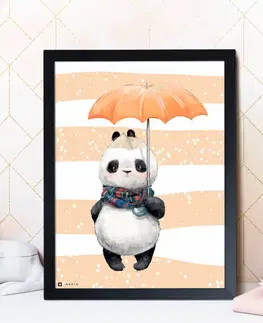 Obrazy do dětského pokoje Obrázek pandy pro děti do pokoje