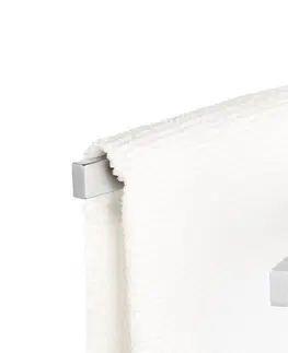 Koupelnový nábytek Otočný věšák na ručníky LINEA nerezový broušený ZACK