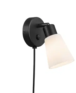 Bodová svítidla ve skandinávském stylu NORDLUX Cole nástěnné svítidlo černá 2112991003