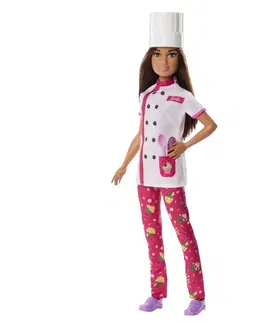 Hračky panenky MATTEL - Barbie první povolání - cukrářka