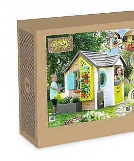 Dětské zahradní PVC domky DEOKORK Domeček zahradnický rozšiřitelný