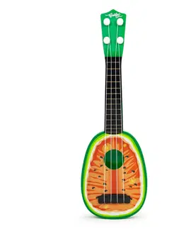 Hudební nástroje pro děti ECOTOYS Dětské ukulele Dumbo meloun