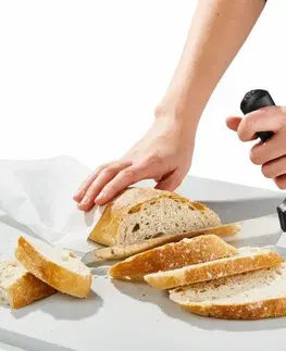 Kuchyňské nože Kuchyňský nůž na pečivo se zahnutou rukojetí Vitility VIT-70210130