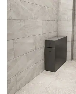 Koupelnové skříňky  Koupelnová skříňka CALENCIA 55x60 cm antracit 