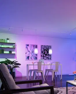 LED žárovky PAULMANN Standard 230V Smart Home Zigbee 3.0 LED svíčka E14 3x5W RGBW+ stmívatelné mat