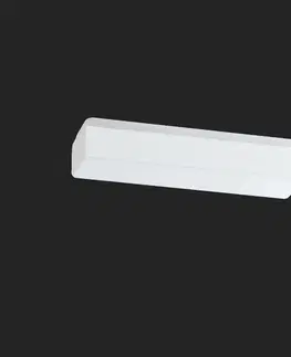 Klasická nástěnná svítidla OSMONT 59721 SYLVIA 2A stropní/nástěnné skleněné svítidlo bílá IP44 4000 K 11W LED