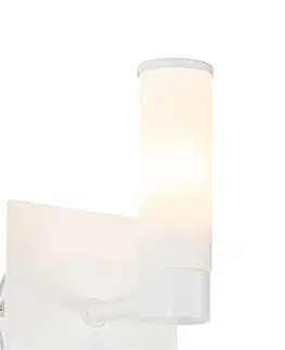 Nastenna svitidla Moderní koupelnové nástěnné svítidlo bílé IP44 - Vana