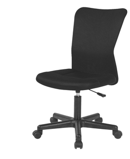 Kancelářské židle Kancelářská židle KONGUR, černá barva