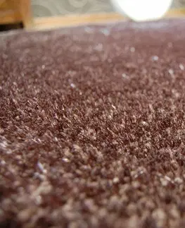 Koberce a koberečky Dywany Lusczow Kusový koberec SHAGGY VERONA MIKE hnědý, velikost 160x220