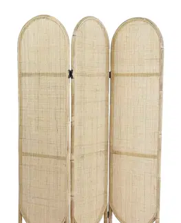 Paravány Přírodní bambusový paravan Herwin natural - 150*180 cm Light & Living 6759630