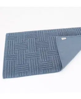 Koberce a koberečky Matějovský Koupelnová předložka Penny modrá, 50 x 80 cm