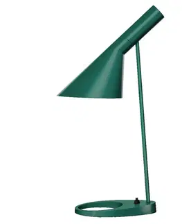 Stolní lampy Louis Poulsen Louis Poulsen AJ - designová stolní lampa, zelená