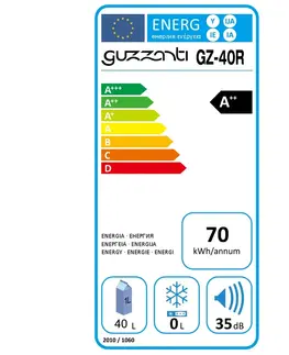 Přenosné lednice Guzzanti GZ 40R termoelektrický chladicí box, 43 x 57 x 40 cm