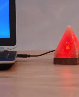 Solné lampy Wagner Life Malá USB stolní lampa Pyramide pro počítač