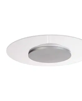 Stropní svítidla Deko-Light Stropní svítidlo Zaniah LED, 360° světlo, 24 W, stříbrná barva