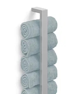 Koupelnový nábytek držák na ručníky nerezový broušený LINEA Zack