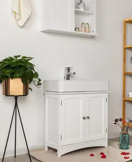 Koupelnové skříňky Skříňka pod umyvadlo bílá