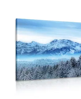 Obrazy přírody a krajiny Obraz zamrzlé hory