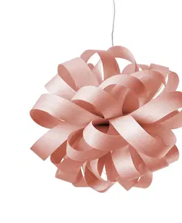 Závěsná světla LZF LamPS LZF Agatha Ball závěsné světlo, 84x80cm, růžová