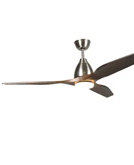 Stropni vetrak Stropní ventilátor dřevěný včetně LED s dálkovým ovládáním - Levant 52