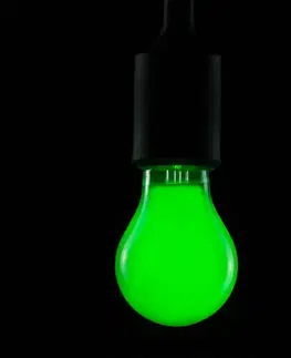 LED žárovky Segula Žárovka LED, zelená, E27, 2 W, stmívatelná