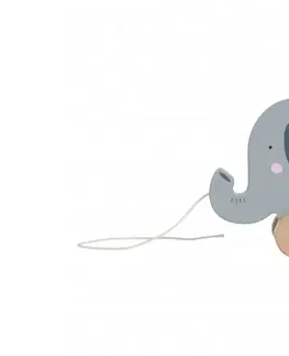 Hračky LITTLE DUTCH - Tahací slon