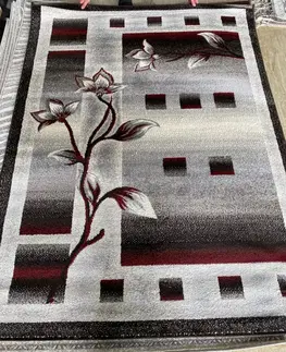 Moderní koberce Moderný koberec do obývačky s motívom kvetov Šířka: 160 cm | Délka: 220 cm