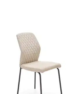 Židle HALMAR Jídelní židle K451 béžová