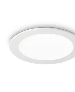 Podhledové světlo Ideallux LED stropní světlo Groove round 3 000 K 16,8cm