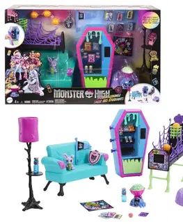 Hračky panenky MATTEL - Monster High strašidelná studovna monsterek