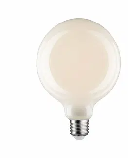 LED žárovky PAULMANN LED Globe 125 6 W E27 opál teplá bílá stmívatelné 286.26 P 28626