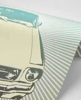 Samolepící tapety Samolepící tapeta pop art auto