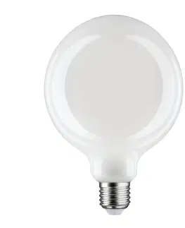 Stmívatelné LED žárovky Paulmann Skleněná LED žárovka E27 6W G125 Fil 2 700K opál stmívatelná