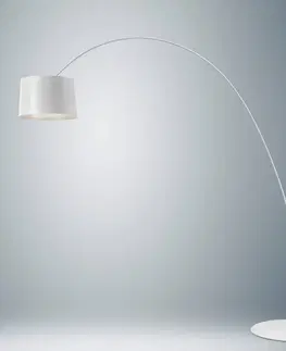 Obloukové lampy Foscarini Foscarini Twiggy LED stojací lampa bílá