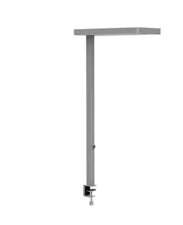 Pracovní lampy stolní Maul LED stolní lampa MAULjuvis, stříbrná, svěrná patice