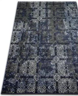 Koberce a koberečky Dywany Lusczow Kusový koberec DROP JASMINE 453 tmavě modrý, velikost 240x330