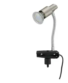 Lampy Briloner Briloner 2877-012P - LED Stolní lampa s klipem SIMPLE 1xGU10/3W/230V 