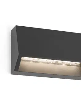 Venkovní nástěnná svítidla FARO BARCELONA LED venkovní nástěnné svítidlo Must, šířka 9,6 cm