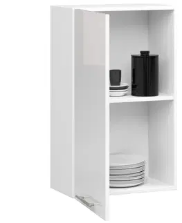 Kuchyňské dolní skříňky Ak furniture Závěsná kuchyňská skříňka Olivie W 50 cm bílá