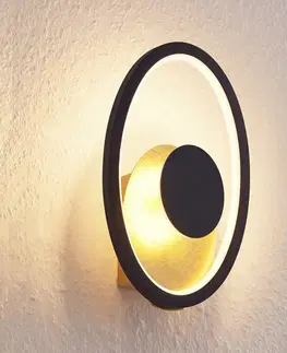 Nástěnná svítidla Lindby Lindby Feival LED nástěnné světlo, rezavá-zlatá