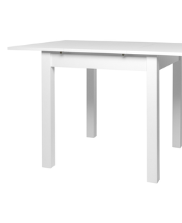 Jídelní stoly Rozkládací jídelní stůl CIRILO, bílý