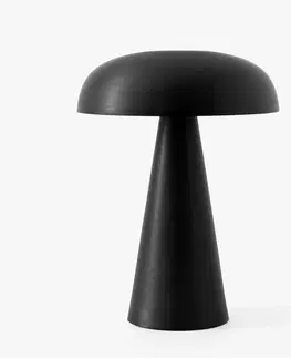 Stolní lampy &Tradition &Tradition LED dobíjecí stolní lampa Como SC53, černá
