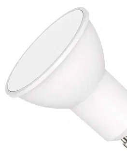 LED žárovky EMOS Chytrá LED žárovka GoSmart MR16 / GU10 / 4,8 W (35 W) / 400 lm / RGB / stmívatelná / Wi-Fi ZQW832R