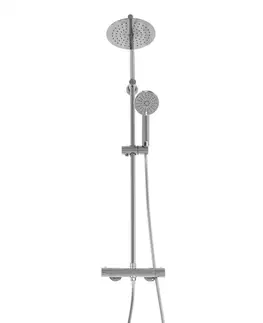 Sprchy a sprchové panely REA Sprchový set s baterií 150mm BLISS Chrom REA-P8805