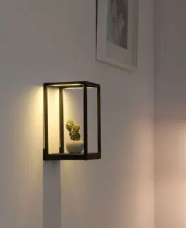LED nástěnná svítidla PAUL NEUHAUS LED nástěnné svítidlo, černá, teplá bílá, stmívatelné, do interiéru 3000K