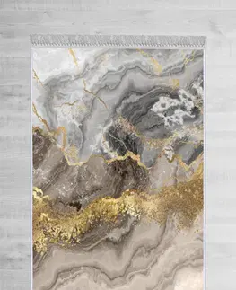 Koberce a koberečky Conceptum Hypnose Koberec Marble 180x280 cm šedý/zlatý